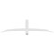 Ekena Millwork Bellingham Architectural Grade PVC Gable Bracket, 84"W x 21"H x 2"D x 4"F, 6/12 Pitch GBP084X21X0204BEL00 - alternate 3